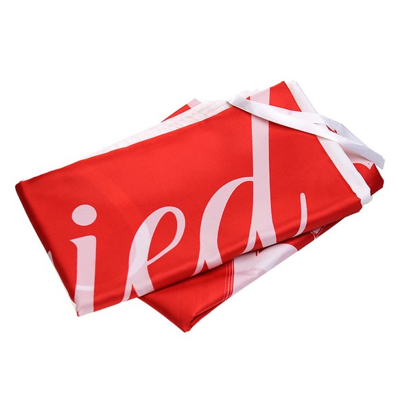 Large Wedding Sheet-JUST MARRIED-Cut Out for walk thru & photos - New in Box! - Picture 3 of 6